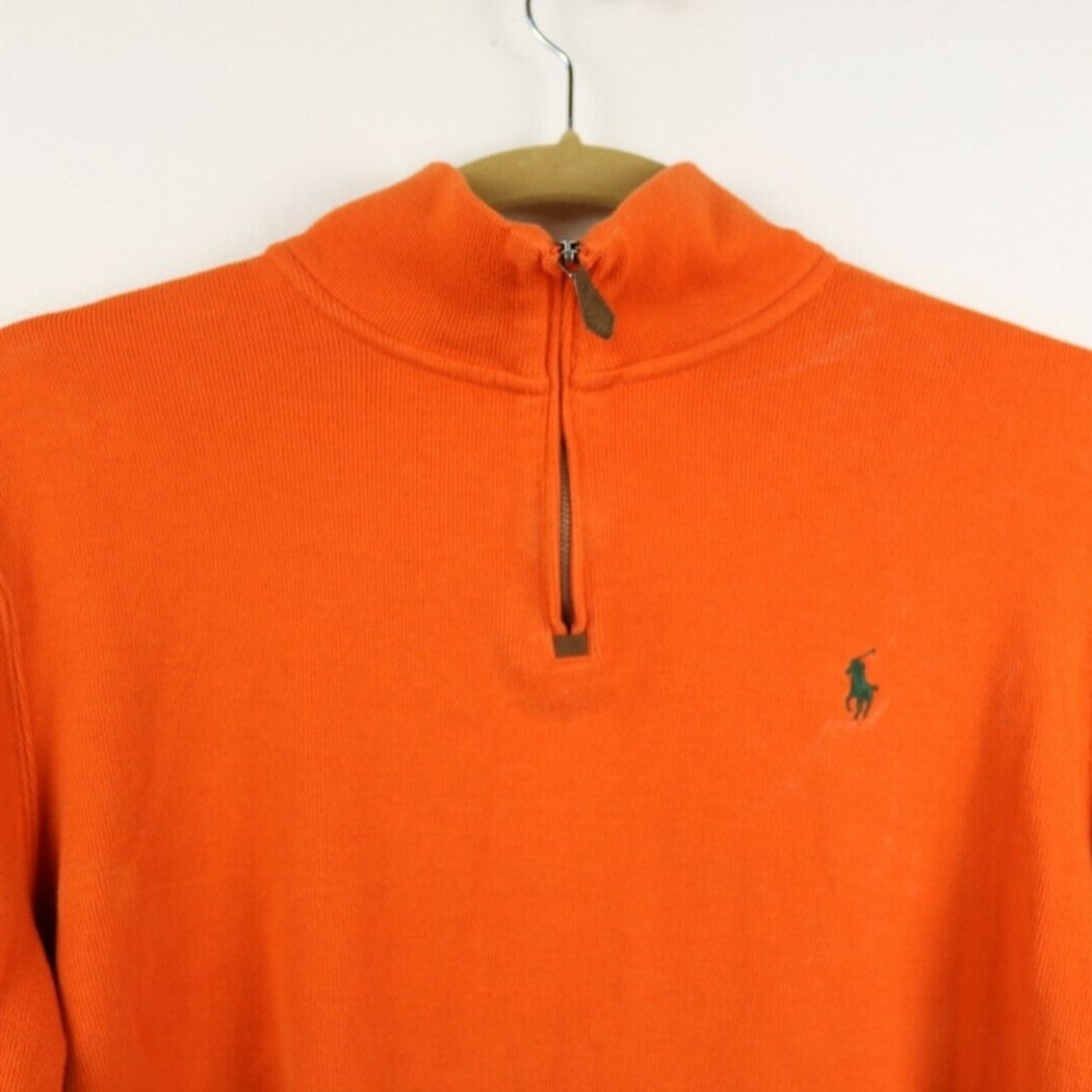 Polo Ralph Lauren Men Sweater Pullover 1/4 Zip XL - Picture 4 of 7